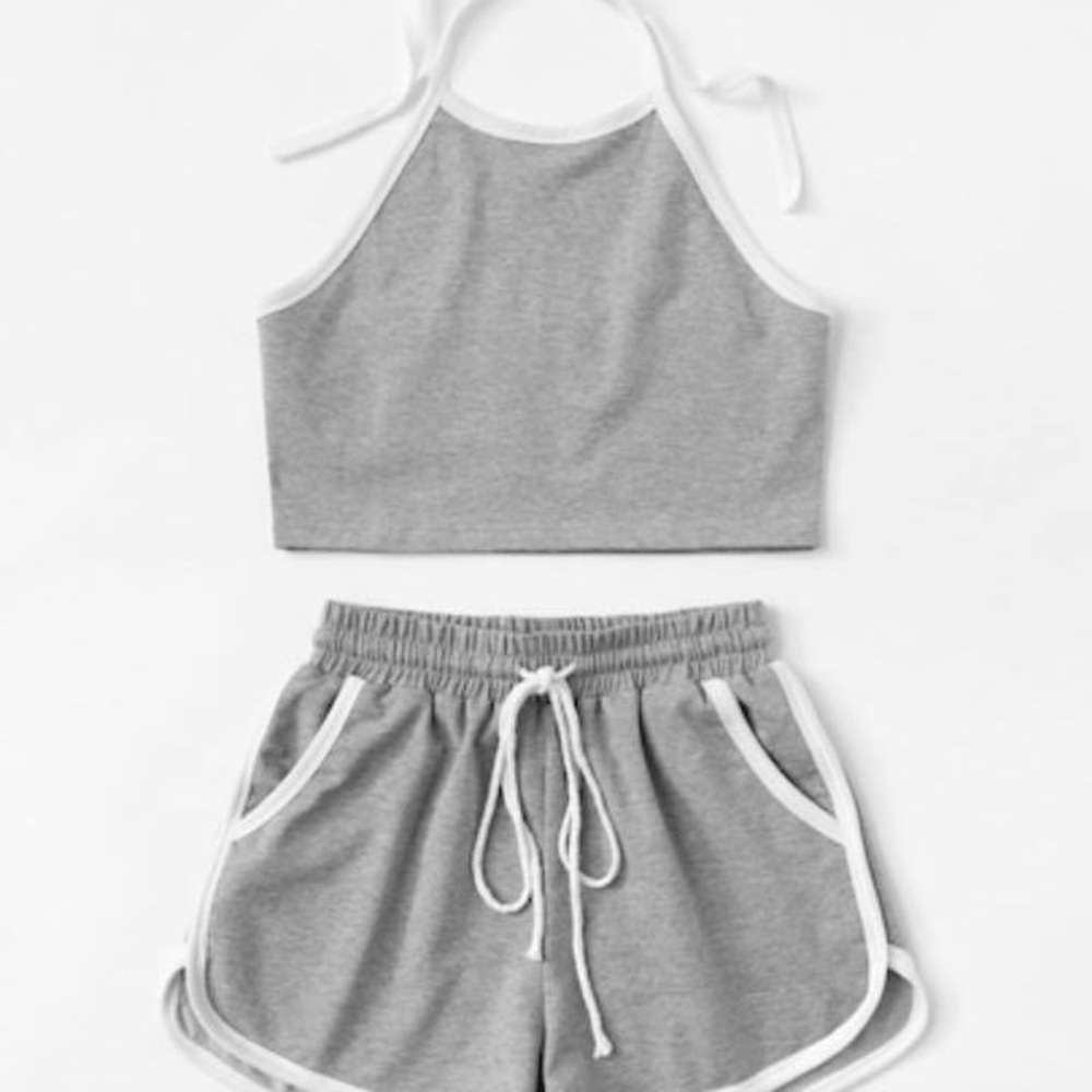 Grey Two piece set